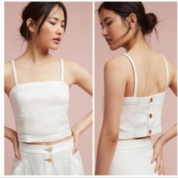 Anthropologie Tops - Akemi + Kin Riverine Cropped Tank Size 4